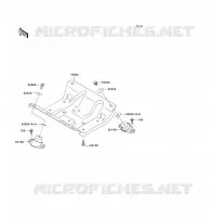 SUPPORT MOTEUR pour Kawasaki JET SKI 900 STX