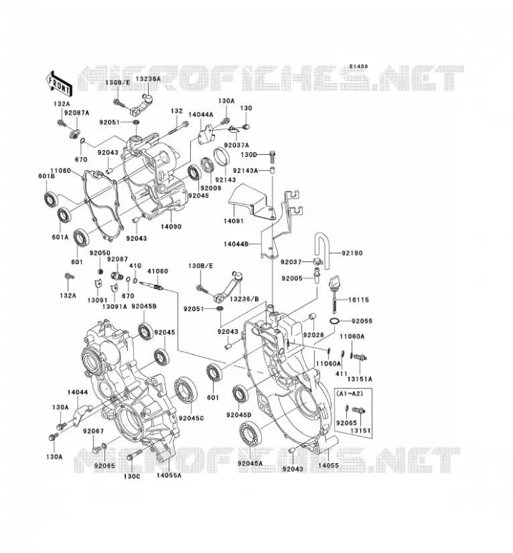 PONT Kawasaki SSV 950 no_year MULE 2510 DIESEL  KAF950-A3