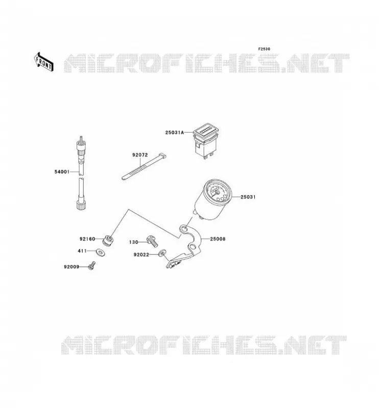 COMPTEURS Kawasaki SSV 950 no_year MULE 3010 DIESEL  KAF950-B1