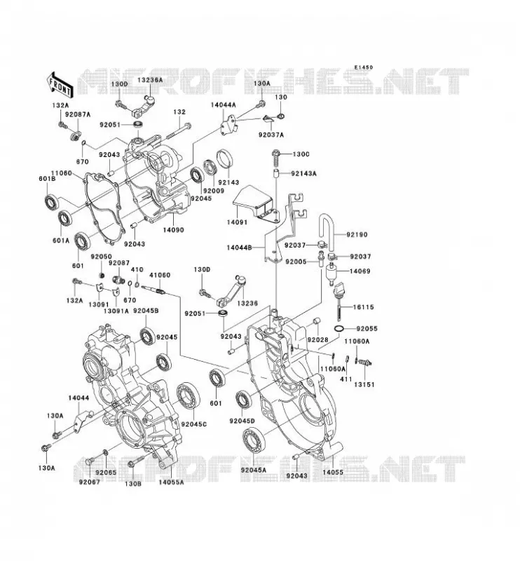 PONT Kawasaki SSV 950 2007 MULE 3010 DIESEL 4X4  KAF950B7F