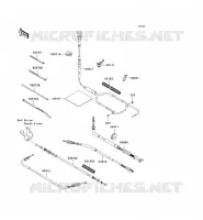 CABLES pour Kawasaki TERYX 750 4X4
