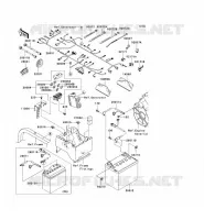 CHASSIS EQUIPMENT ELECTRIQUE pour Kawasaki TERYX 750 4X4