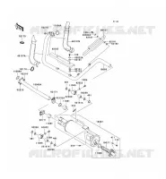 &Eacute;CHAPPEMENT pour Kawasaki TERYX 750 4X4