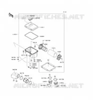 FILTRE A AIR pour Kawasaki TERYX 750 4X4