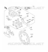 FREIN AVANT pour Kawasaki TERYX 750 4X4