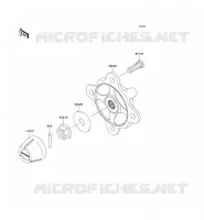 MOYEU AVANT/FREIN pour Kawasaki TERYX 750 4X4
