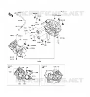 CARTER MOTEUR(S) pour Kawasaki TERYX 750 4X4