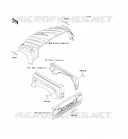 CATADIOPTRES(CN) pour Kawasaki TERYX 750 4X4