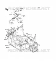 CH&Acirc;SSIS pour Kawasaki TERYX 750 4X4