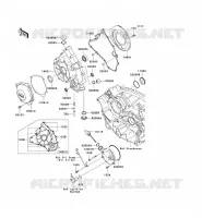 COUVERCLES MOTEUR pour Kawasaki TERYX 750 4X4