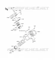 CYLINDRE/PISTON pour Kawasaki TERYX 750 4X4