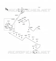 DURITE DE FREIN pour Kawasaki TERYX 750 4X4
