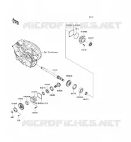 PIGNON CONIQUE AVANT pour Kawasaki TERYX 750 4X4