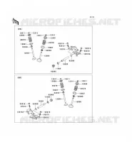 SOUPAPE pour Kawasaki TERYX 750 4X4