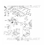 CHASSIS EQUIPMENT ELECTRIQUE pour Kawasaki TERYX 750 4X4 LE