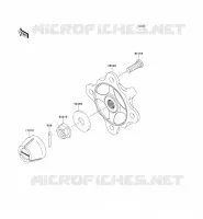 MOYEU AVANT/FREIN pour Kawasaki TERYX 750 4X4 LE