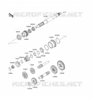 TRANSMISSION pour Kawasaki TERYX 750 4X4 LE