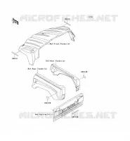 CATADIOPTRES(CN) pour Kawasaki TERYX 750 4X4 LE