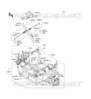 CH&Acirc;SSIS pour Kawasaki TERYX 750 4X4 LE
