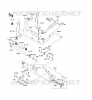 &Eacute;CHAPPEMENT pour Kawasaki TERYX 750 4X4 LE