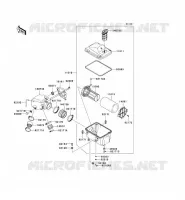 FILTRE A AIR pour Kawasaki TERYX 750 4X4 LE