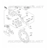 FREIN AVANT pour Kawasaki TERYX 750 4X4 LE