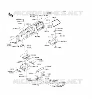 BOITE AVANT pour Kawasaki TERYX 750 FI 4X4 LE
