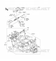CH&Acirc;SSIS pour Kawasaki TERYX 750 FI 4X4 LE