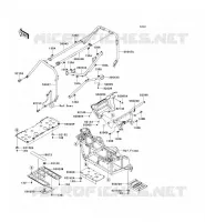 PROTECTION/CHASSIS CAB pour Kawasaki TERYX 750 FI 4X4 LE