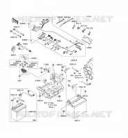 CHASSIS EQUIPMENT ELECTRIQUE pour Kawasaki TERYX 750 FI 4X4 SPORT
