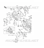 COUVERCLES MOTEUR pour Kawasaki TERYX 750 FI 4X4 SPORT