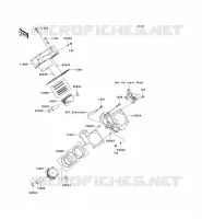 CYLINDRE/PISTON pour Kawasaki TERYX 750 FI 4X4 SPORT