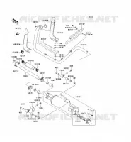 &Eacute;CHAPPEMENT pour Kawasaki TERYX 750 FI 4X4 SPORT