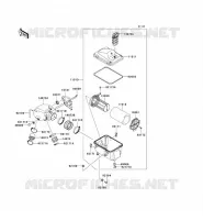 FILTRE A AIR pour Kawasaki TERYX 750 FI 4X4 SPORT