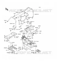PROTECTION/CHASSIS CAB pour Kawasaki TERYX 750 FI 4X4 SPORT