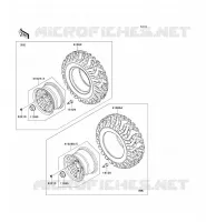 ROUE/PNEUS pour Kawasaki TERYX 750 FI 4X4 SPORT