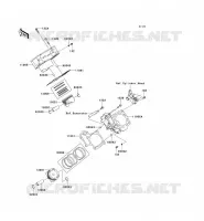 CYLINDRE/PISTON pour Kawasaki TERYX 750 FI 4X4 SPORT