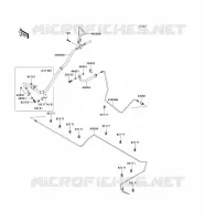 DURITE DE FREIN pour Kawasaki TERYX 750 FI 4X4 SPORT