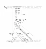 MAiTRE CYLINDRE pour Kawasaki TERYX 750 FI 4X4 SPORT