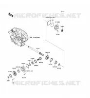 PIGNON CONIQUE AVANT pour Kawasaki TERYX 750 FI 4X4 SPORT