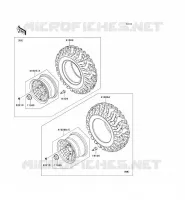 ROUE/PNEUS pour Kawasaki TERYX 750 FI 4X4 SPORT