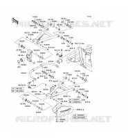 SUSPENSION ARRI&Egrave;RE pour Kawasaki TERYX 750 FI 4X4 SPORT