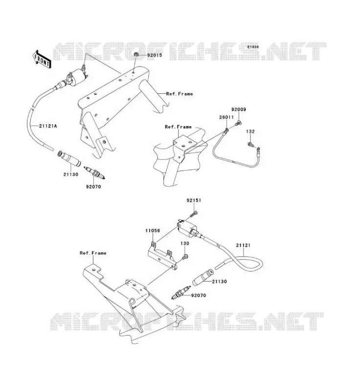 SYSTEME D&acute;ALLUMAGE Kawasaki SSV 750 2012 TERYX 4 750 4X4 EPS LE  KRT750CCF