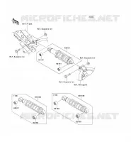 AMORTISSEUR pour Kawasaki KLX110