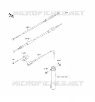 CABLES pour Kawasaki KLX110