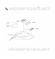 LABEL pour Kawasaki KLX110
