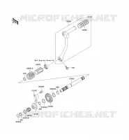 MECANISME DE KICK pour Kawasaki KLX110