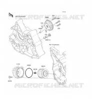 POMPE A HUILE pour Kawasaki KLX110