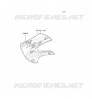 STICKER pour Kawasaki KLX110