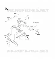 BRAS OSCILLANT pour Kawasaki KLX110